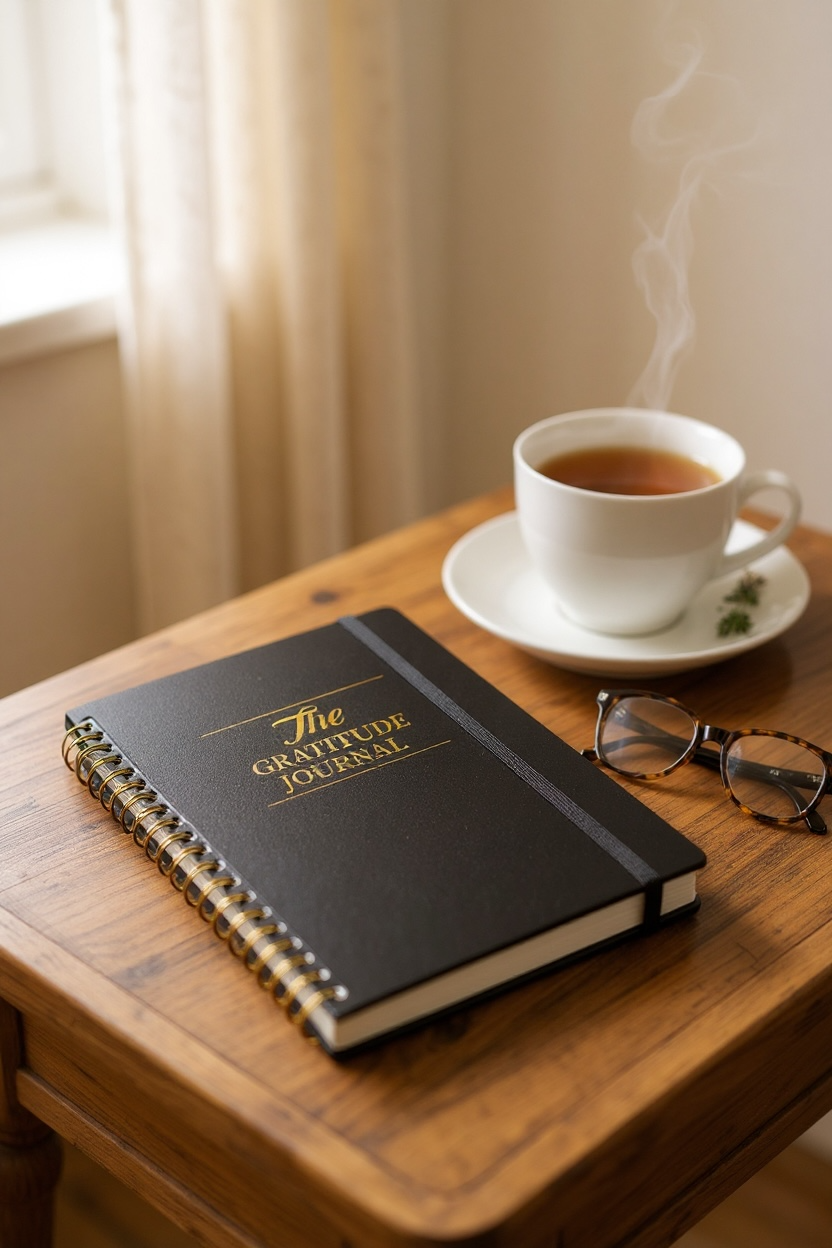 The Gratitude Journal for stress relief for mums