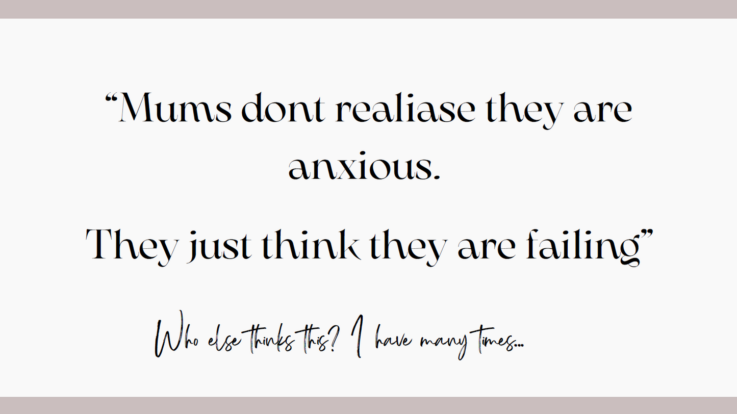 Life Hacks for the Overly-Anxious Mum - Printable